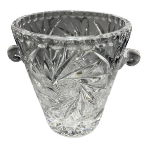 Mid to Late 20th Century Crystal Ice Bucket
