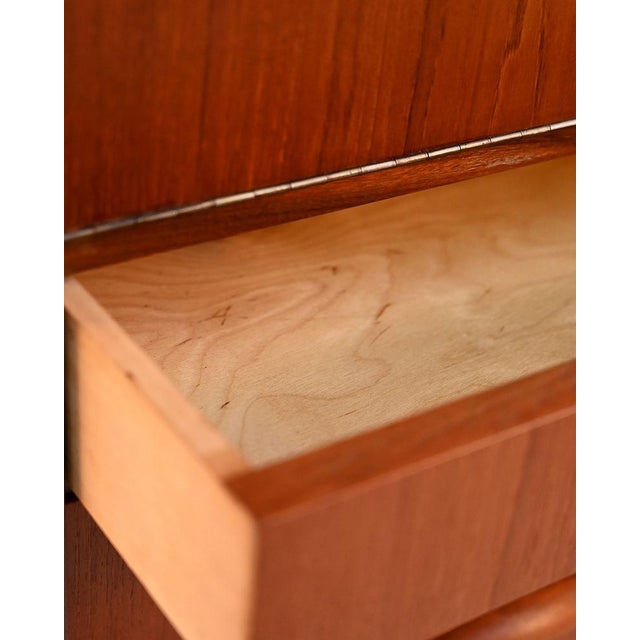 Danish Highboard in Teak and Mahogany, 1950s For Sale - Image 9 of 14