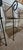 Light Gray Solid Wrought Iron and Raffia/Rattan Uniquely Treated Armchairs - Set of 3 For Sale - Image 8 of 13