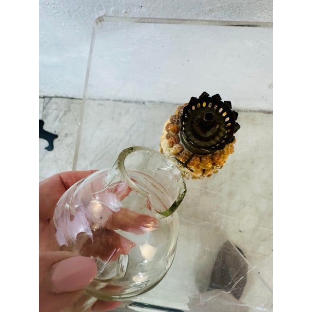 Shell Small Vintage Shell Lantern For Sale - Image 7 of 10