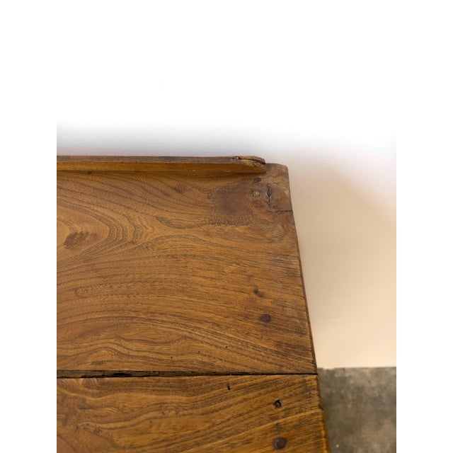 Antique Late 19th Century French Elm Cupboard For Sale - Image 13 of 13
