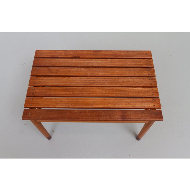 Danish Modern Bench or Table in Teak and Beech, 1950s For Sale - Image 13 of 18