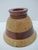 Wood Hand Turned Segmented Multi Tone Wood Studio Artisan Footed Bowl Signed For Sale - Image 7 of 8