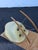 Wood Herman Miller Eames Fiberglass Shell Rocking Chair 1960s Parchment Color 6641 For Sale - Image 7 of 18
