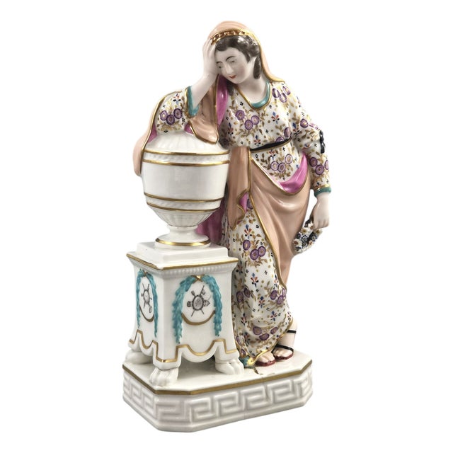 Model No.100 Museum-Recorded Figure of Andromache in Porcelain from Derby For Sale