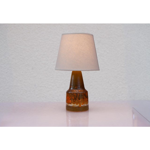 1960s Mid-Century Modern Pottery Lamp from Tilgmans, 1960s For Sale - Image 5 of 13