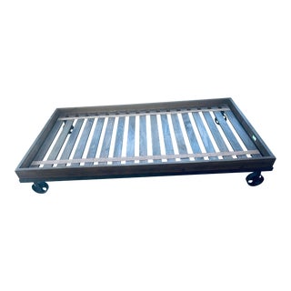 Restoration Hardware Industrial Twin Platform Bed For Sale