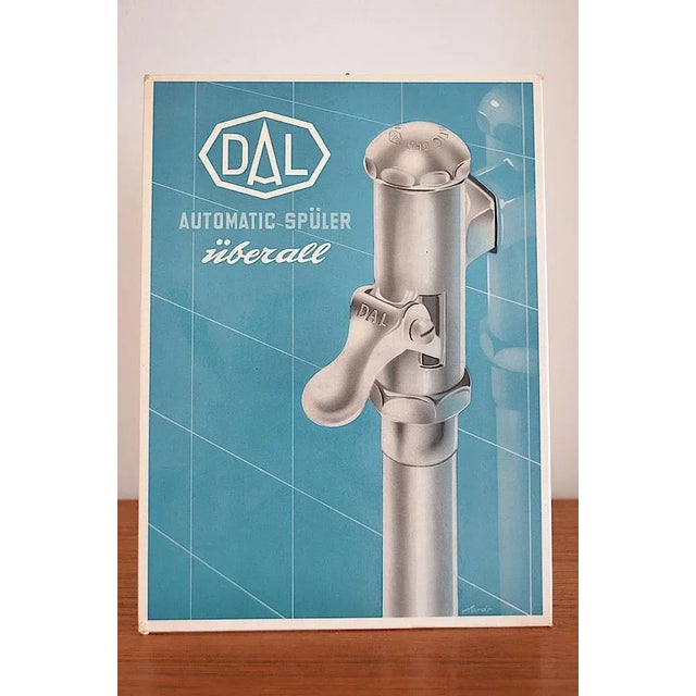 1960s Dal Spüler Advertising Display Poster, 1960 For Sale - Image 5 of 5