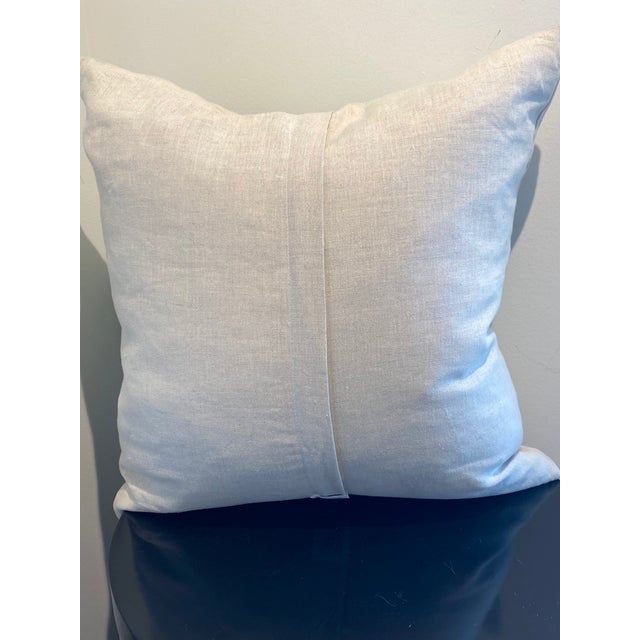 Green Accent Pillow For Sale - Image 4 of 6