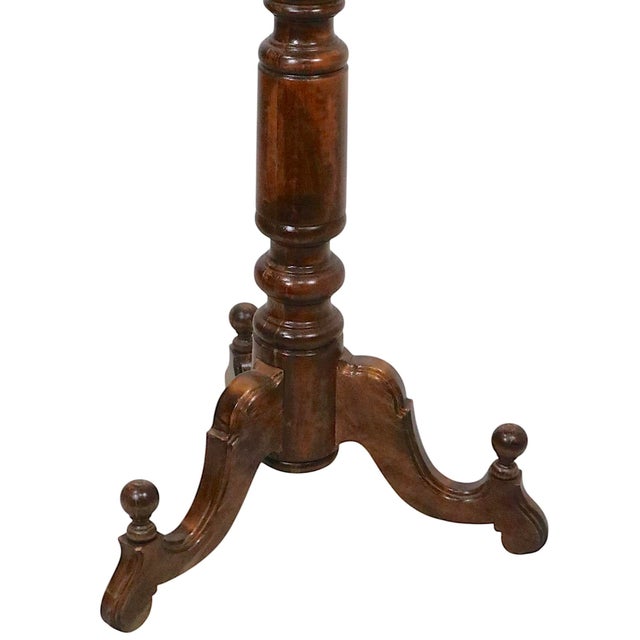19th Century Victorian Walnut Coat Rack Coat Tree For Sale - Image 12 of 13
