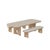 Portman Dining Set by Wood Tailors, Set of 3 For Sale - Image 11 of 11