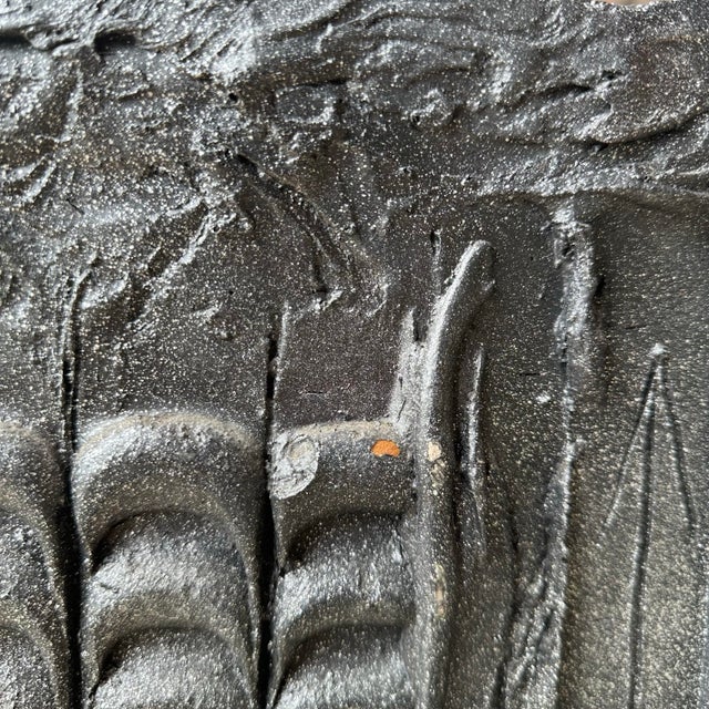 Black Adrian Pearsall Brutalist Goop Dining Table For Sale - Image 8 of 12