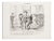 Honoré Daumier - Encore un Nouveau Divertissement - Lithograph - 1853 For Sale