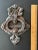 Metal Vintage Cast Iron Door Knocker Ft. Cherub Motif 6.5" X 9" Heavy-Duty For Sale - Image 7 of 9