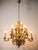 Metal Large Bronze Chandelier from Maison Lucien Gau, Paris For Sale - Image 7 of 18