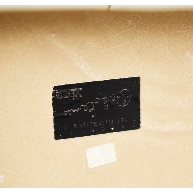 Plastic Off-White Dax Fiberglass Chair by Charles & Ray Eames for Vitra, 1990s, Set of 2 For Sale - Image 7 of 18