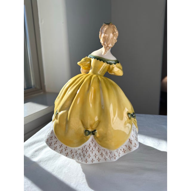Mid 20th Century Royal Doulton Figurine ~ “Ninette” ~ Hn 2379 For Sale In Dallas - Image 6 of 12