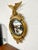 Glass Reproduction Federal Style Gold Leaf Mirror With Eagle For Sale - Image 7 of 7