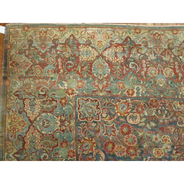 Late 19th Century 19th Century Zabihi Collection Oversize Persian Sarouk Rug - 10'3" x 17'5" For Sale - Image 5 of 12