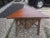 Vintage Rustic Log and Bark Table. This stunning rustic or primitive triangular table is artisan made of logs and tree...