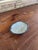 Vintage Japanese Shell-Form Celadon Glazed Pottery Dish With Crackle Finish For Sale - Image 4 of 10