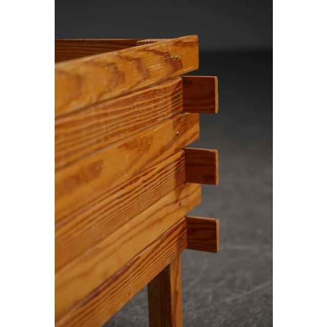 Dutch Wood Planter, 1960s For Sale - Image 9 of 13