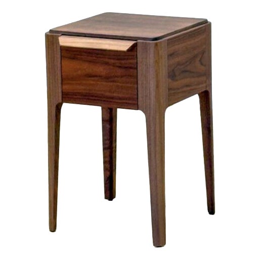 Porada Ziggy Dining Table in Canaletta Walnut by Carlo Ballabio For Sale