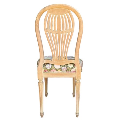 Vintage French Maison Jansen Hot Air Balloon Back Side Chair of