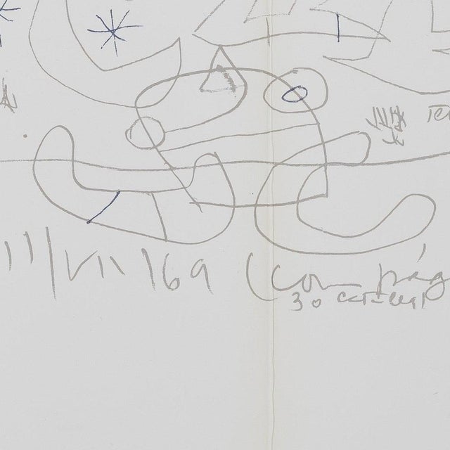 Joan Miro, Tapis de Tarragona XI, Lithograph For Sale - Image 3 of 6