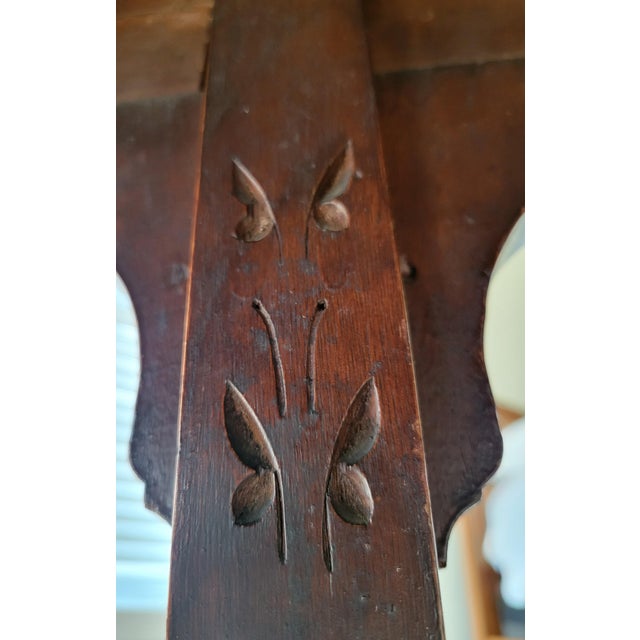 1880s Eastlake Octagonal Burlwood Gaming Table For Sale - Image 17 of 17