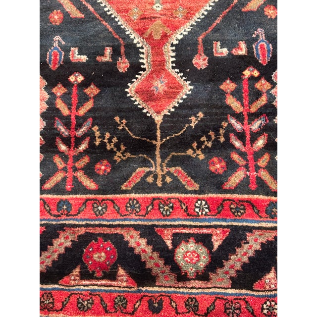1960s Vintage Sultanabad Rug With Jewel Tones For Sale - Image 5 of 7