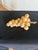 Italian Vintage Italian Natural Alabaster Stone Grape Cluster With Natural Grape Vine For Sale - Image 3 of 6