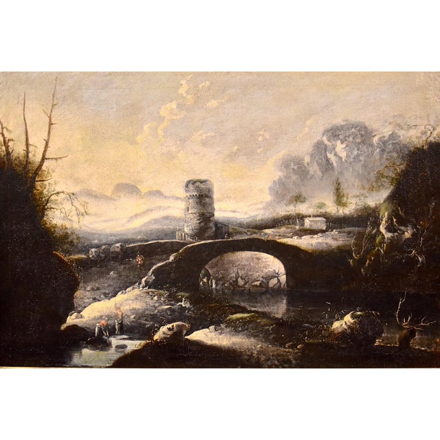 Baroque Hans De Jode, Rustic Scene, 17th Century, Oil on Canvas For Sale - Image 3 of 14