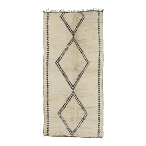 Vintage Beni Ourain Moroccan Rug - 06'08 x 14'00