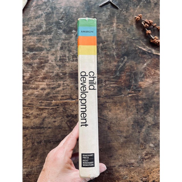 wonderful old textbook on child development, full of groovy fonts. perfect to display with it's bit of humor on cover....
