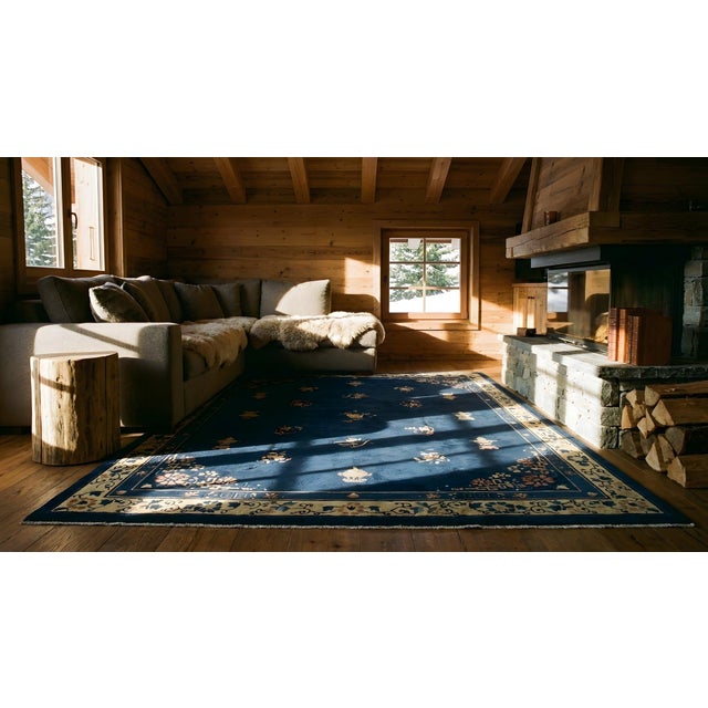 Late 19th Century Chinese Peking Carpet For Sale - Image 9 of 9