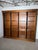 Wood Large Bookcase Cabinet in Elm Wood For Sale - Image 7 of 12