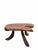 Vintage Live Edge Wood Slab Table For Sale - Image 4 of 9