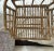 Contemporary 1980s McGuire Rattan Armchairs With China Seas/Quadrille Fabric Cushion For Sale - Image 3 of 12