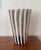 Venini Venini Murano Glass Vase in Black and White, 1980s For Sale - Image 4 of 6