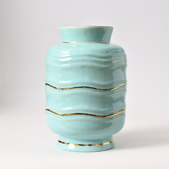 Art Deco Ceramic Vase from Boch Frères, 1930s For Sale - Image 3 of 8