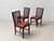 Maroon Vintage Stockholm Chairs by Karin Mobring & Tomas Jelinek for Ikea, 1990s, Set of 4 For Sale - Image 8 of 18
