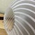 Metal Scandinavian Style Wood and Striped Glass Hanging Lamp, 1970s For Sale - Image 7 of 16