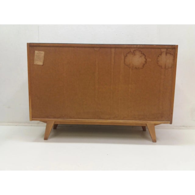 Wood Chest of Drawers by Jiroutek, Czechoslovakia, 1960s For Sale - Image 7 of 14