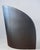 Poltrona Frau Italian Postmodern Club Chair in Black Pelle Frau Leather by Massimo & Lella Vignelli for Poltrona Frau, Italy, 1989 For Sale - Image 4 of 8
