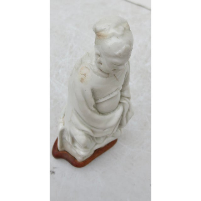 Antique Dehua Porcelain Blanc De Chine Wenchang Circa 18th For Sale - Image 10 of 11