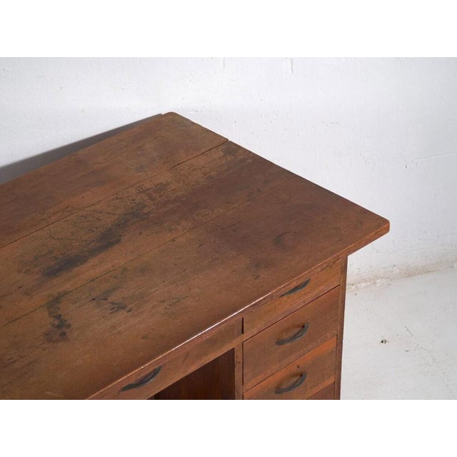 Antique Japanese desk – Showa Period (c.1926-1970)Dimensions: Length: 106 cm Depth: 75 cm Height: 72 cmStyle:...