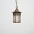 Antique Arts and Crafts Glass Hexagonal Lantern Pendant Light, 1930s For Sale - Image 3 of 8