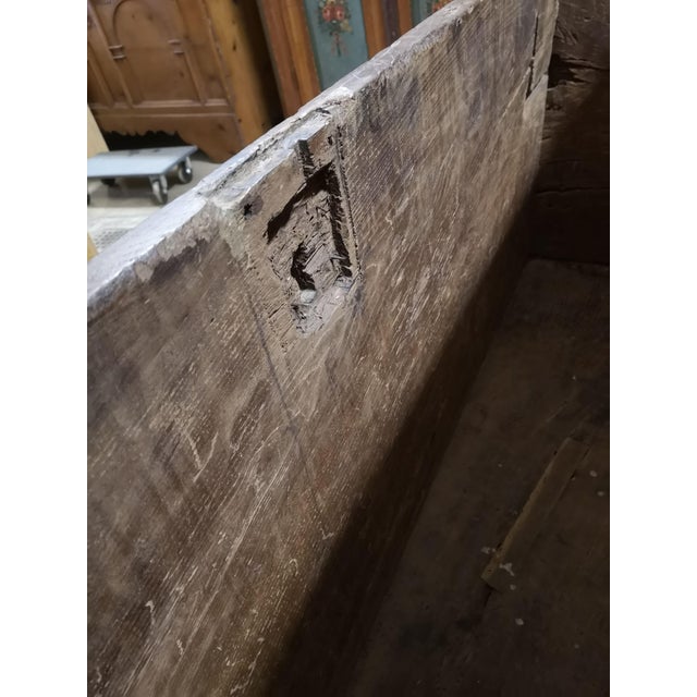 Late Gothic Walnut Chest For Sale - Image 9 of 11