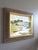 1960s Mid-Century Modern 'Tidal Rhythm' Vintage Expressive Coastal Landscape Oil Painting, Framed For Sale - Image 5 of 12